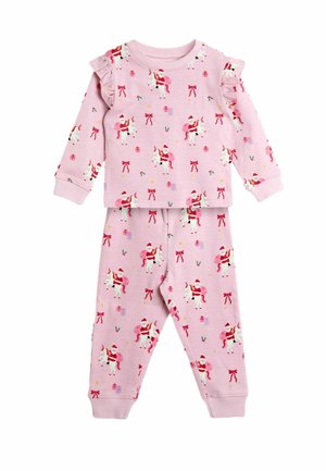 REGULAR FIT - SET - Pyžamová súprava - pink christmas unicorn
