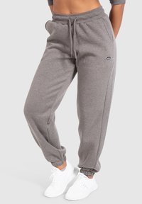 Smilodox AMELIA CUFFED JOGGERS - Trainingsbroek - braun melange