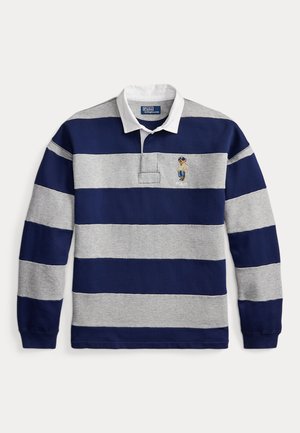 Polo Ralph Lauren, BIG FIT POLO BEAR RUGBY SHIRT - Μπλούζα με μακριά μανίκια - light grey