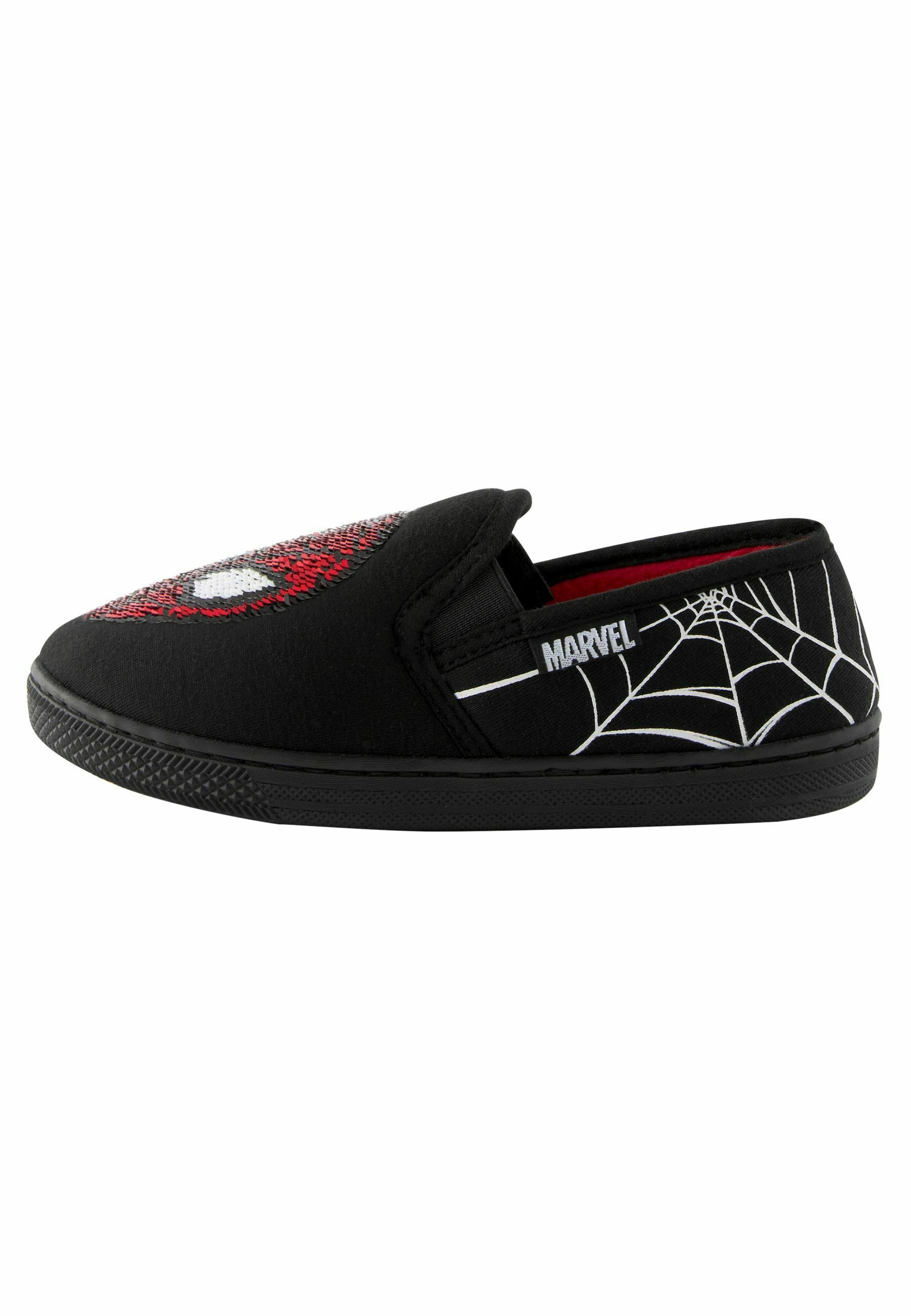 Pantofole Da Bambino Spiderman Elias - Modello Slip On, Morbido Pile, Suola Resistente, Taglia 17 EU