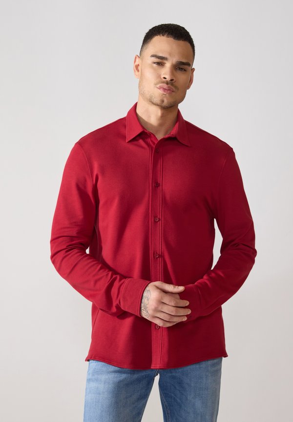 Shirt - burgundy