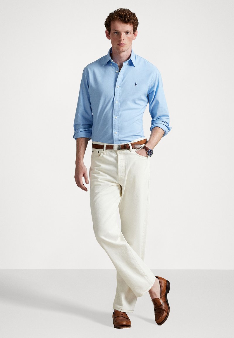 Camisa Social Clothing Camisa Polo Ralph Lauren Azul Claro Polo