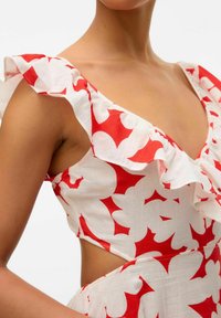 Vero Moda VMDICTHE - Robe de jour - fiery red