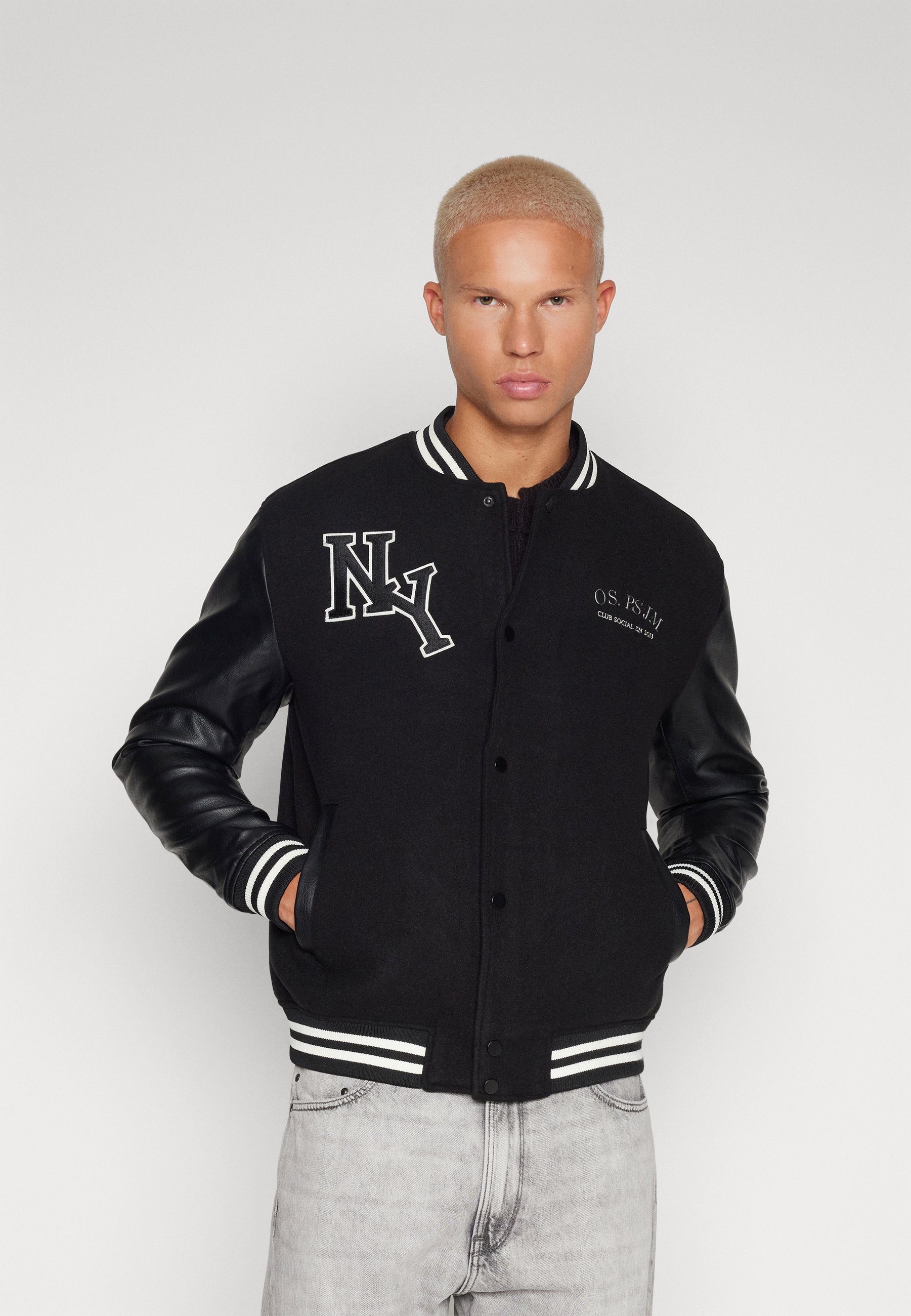 Only & Sons ONSJAY VARSITY JACKET - Summer jacket - black