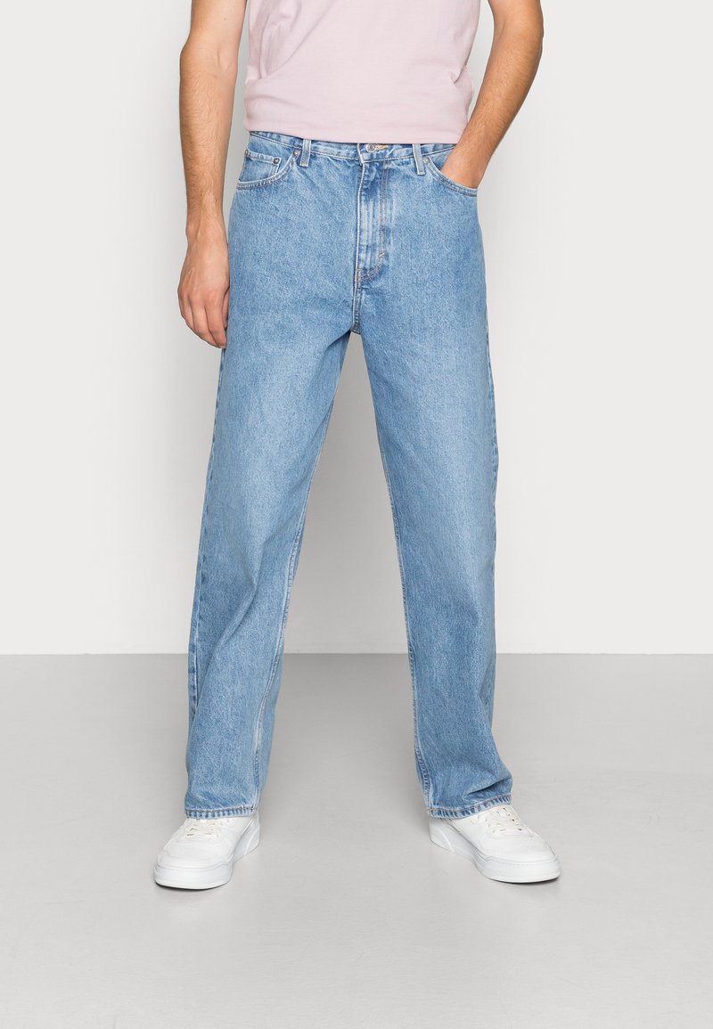 Weekday GALAXY LOOSE STRAIGHT UNISEX - Calças de ganga folgadas - hanson blue