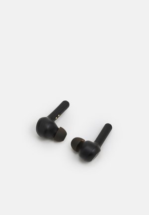 TRUE WIRELESS EARBUDS UNISEX - Headphones - black