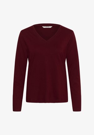 Cream, NAIA LONG SLEEVE - Maglietta a manica lunga - zinfandel