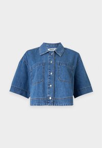 Selected, medium blue denim