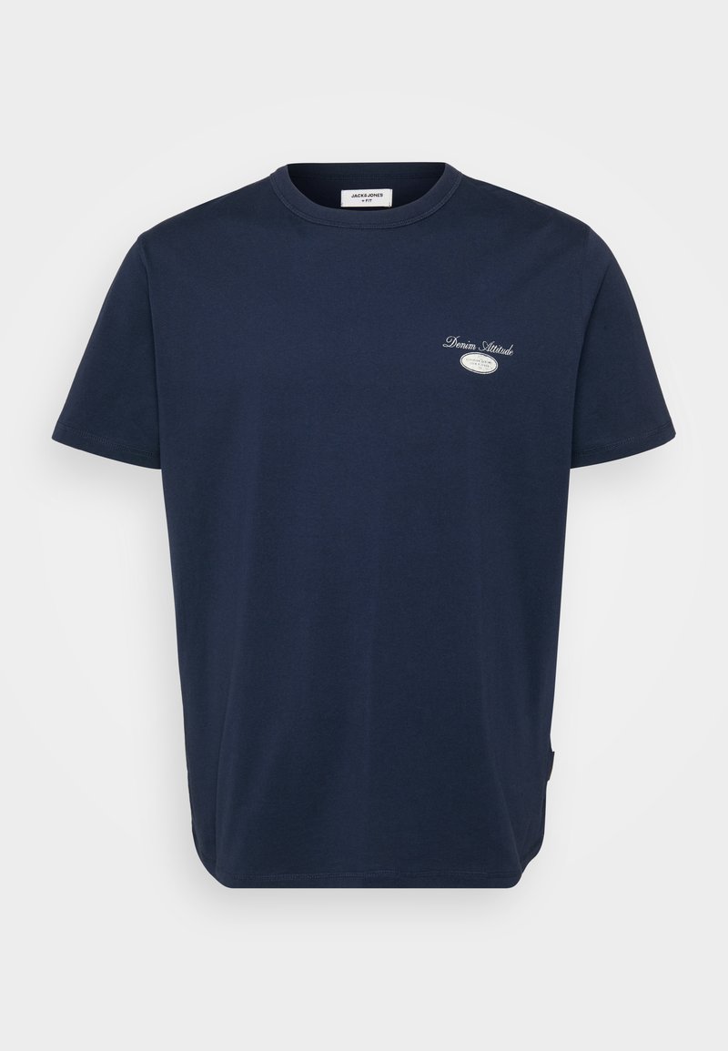 jack & jones T-shirt print donkerblauw