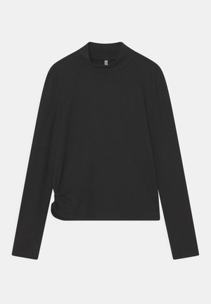 ONLY GIRLS HIGHNECK - Top dugih rukava - black