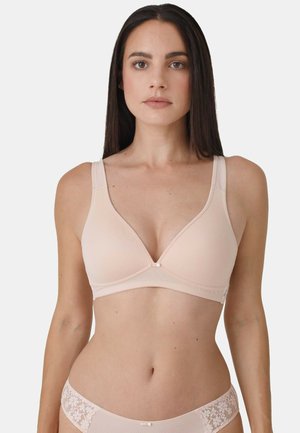 SOFT-MIT EINLAGE GREAT DECORATION - Triangel BH - powder peach