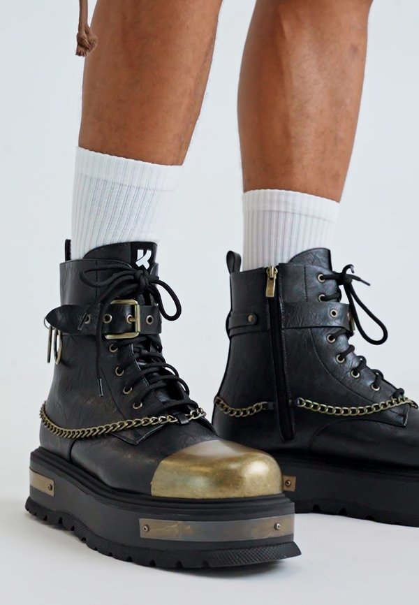 VINTAGE BORIN - Lace-up ankle boots4