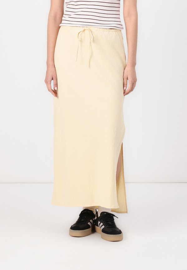 MIDI PULL ON SKIRT - Pencil skirt - vanilla pudding