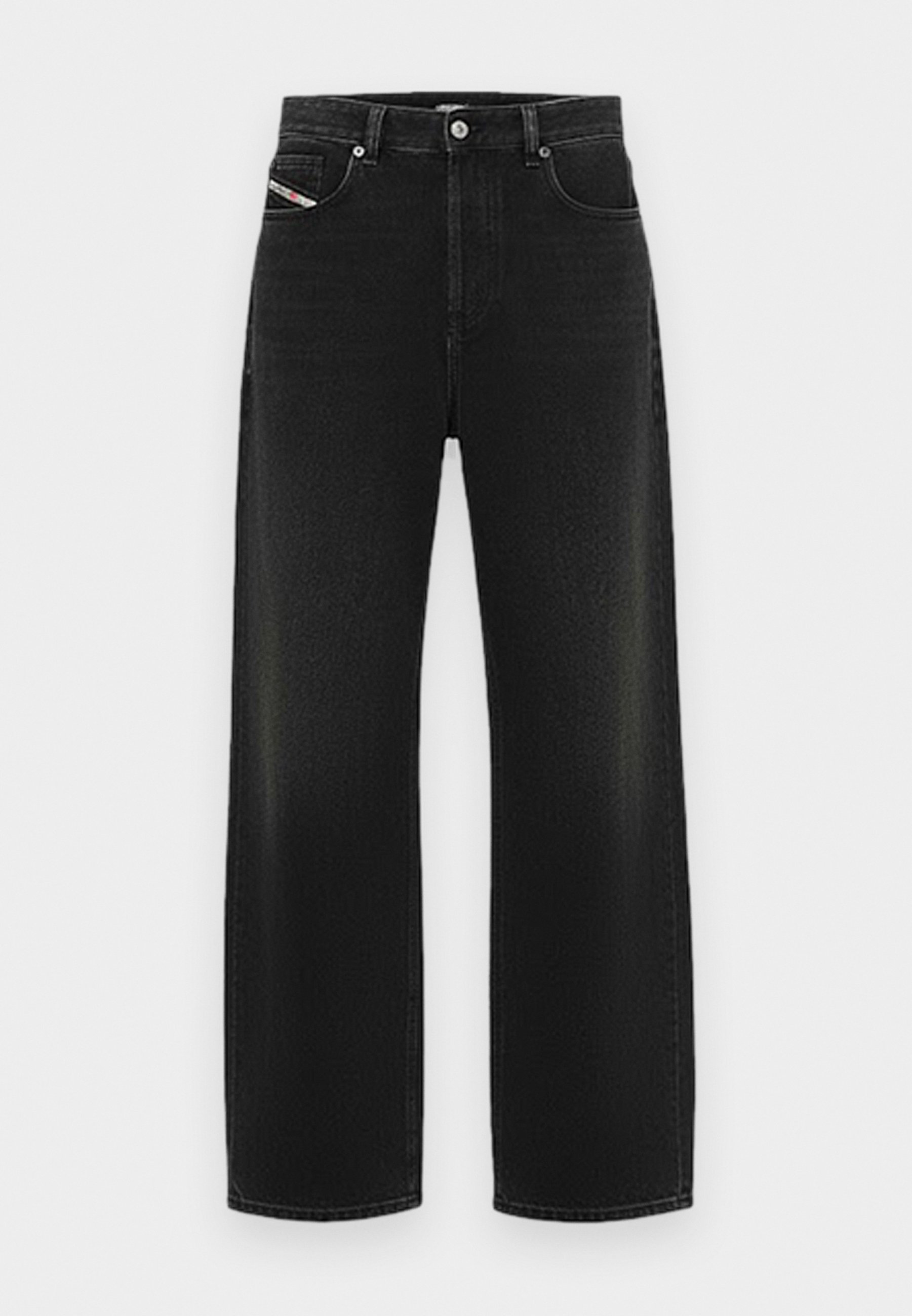 Diesel D RISE - Straight leg jeans - black denim - Zalando.ie