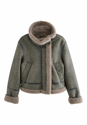 Giacca in similpelle - charcoal grey