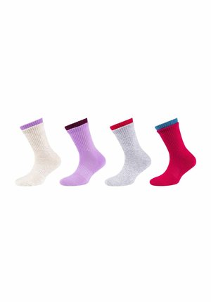 4ER PACK - Socken - red bud