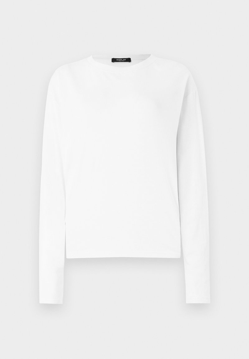 Replay Longsleeve wit Replay Longsleeve wit