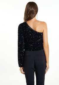 faina ONE-SHOULDER COLINA - Pusero - schwarz