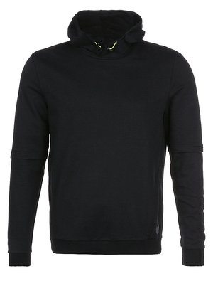 Jersey con capucha - black
