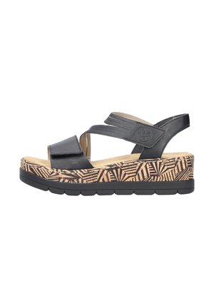 Platform sandals - noir