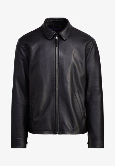 Polo Ralph Lauren MAXWELL - Kožená bunda - black