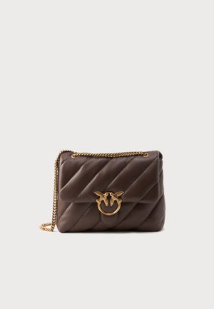 LOVE PUFF - Torba preko tijela - marrone castano/gold-coloured