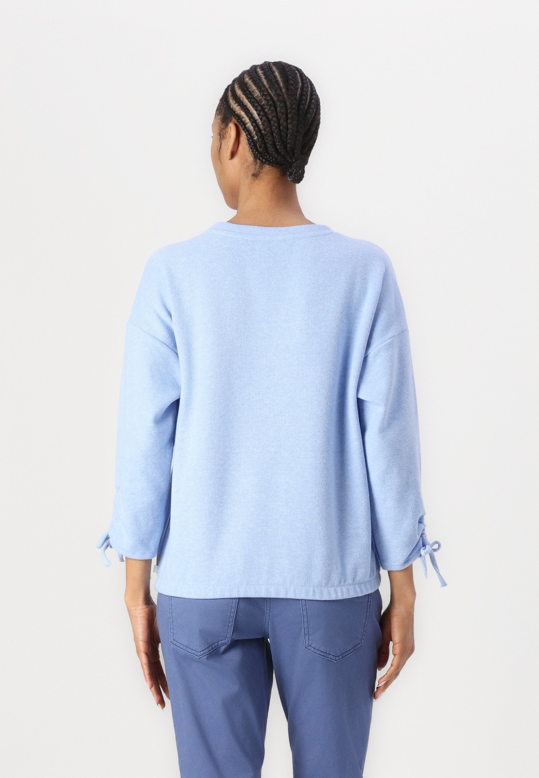 売れ筋商品|||トム テイラー デニム ニット&セーター レディース アウター COZY - Jumper - light blue melange TOM TAILOR DENIM COZY - Jumper - light blue melange/light