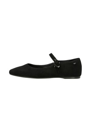 Wojas, Ballerine con cinturino - black