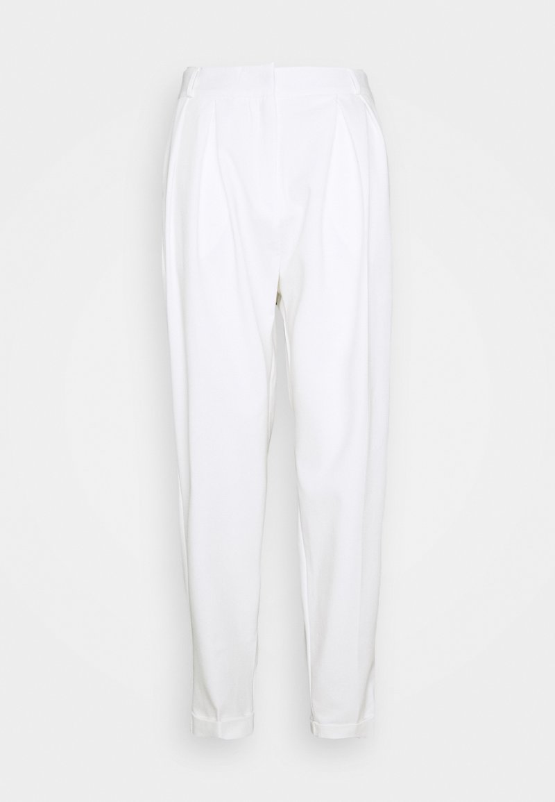 Closet WIDE LEG TROUSERS Housut Ivory luonnonvalkoinen Zalando fi