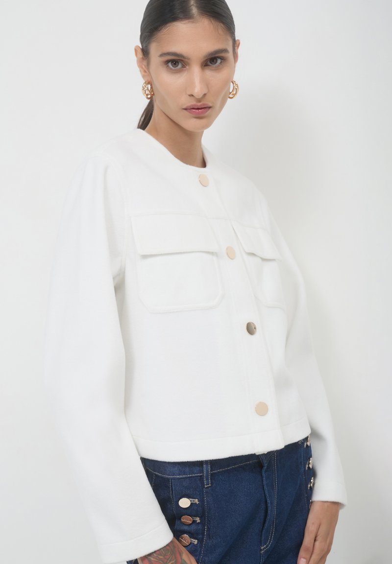 Calliope Giacca da mezza stagione - bianco lana
