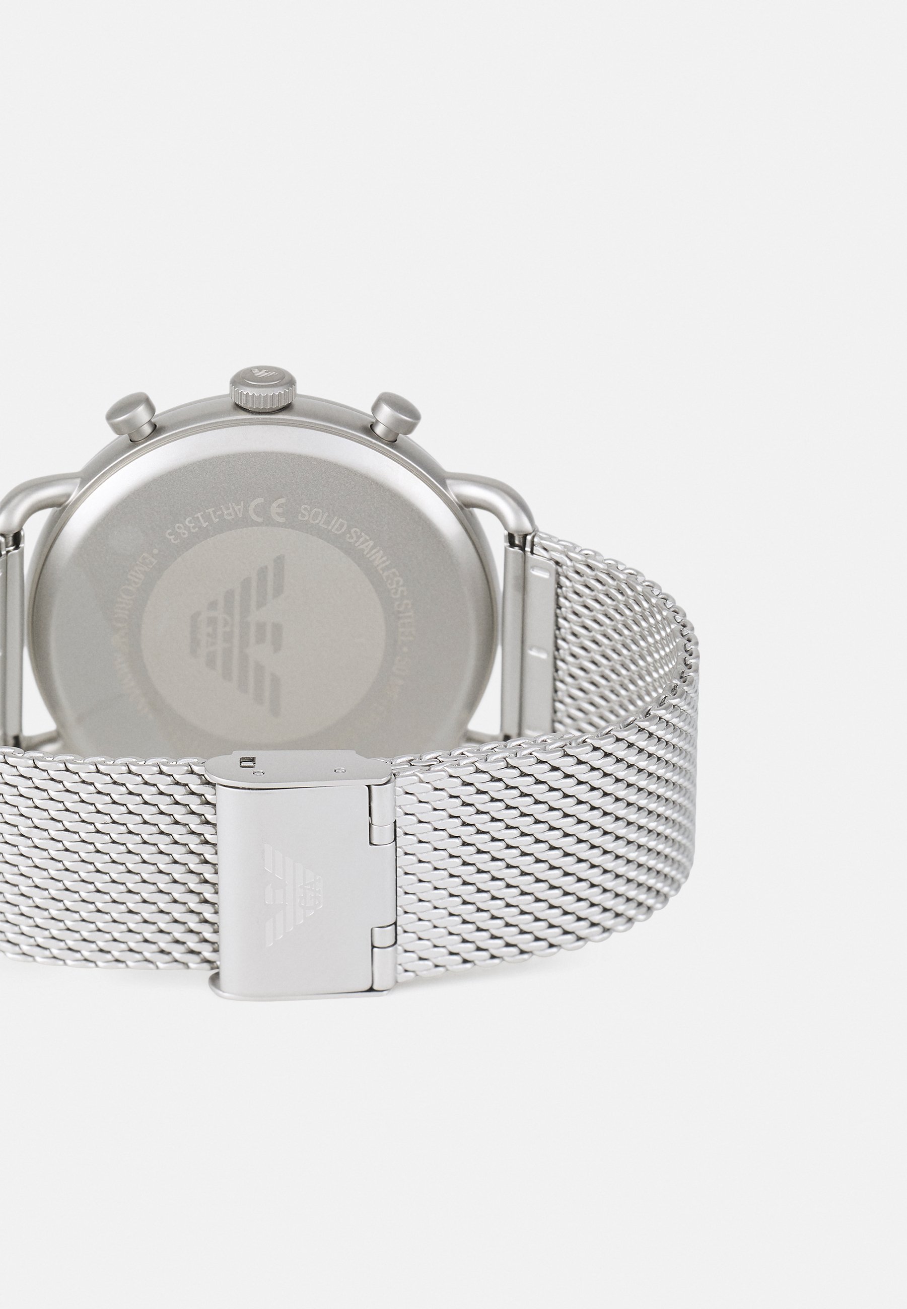 Man three-hands leather watch | EMPORIO ARMANI Man
