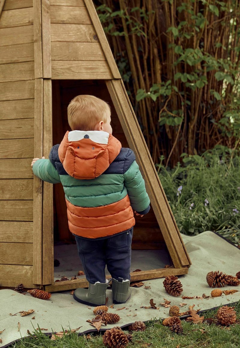 JoJo Maman Bébé - PUFFER  - Ziemas mētelis - rust, Palielināt