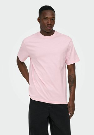 Only & Sons, ONSFRED LIFE TEE - T-shirts basic - pink-a-boo