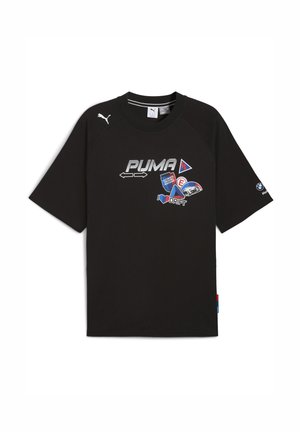 MOTOR STICKER - Print T-shirt - black