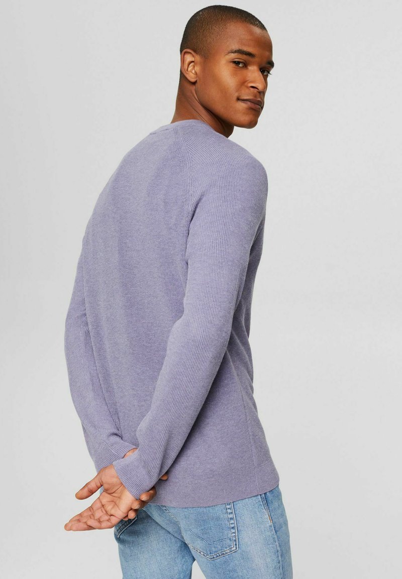 Herren Strickjacken | Esprit Strickpullover mauve - GP81427 Herren Strickjacken | Esprit Strickpullover mauve - GP81427