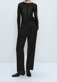 Massimo Dutti Broek - black