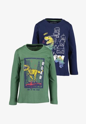 2 PACK - Long sleeved top - blue green