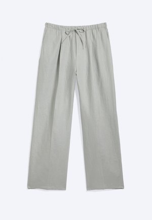 Weekday LOOSE - Pantalones - sage green