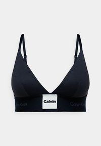 UNLINED GRAPHIC - Liemenėlė su trikampio formos kaušeliais - black