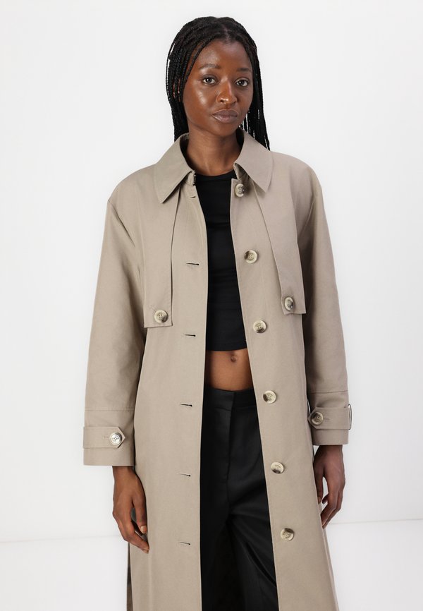 CHARLEEN - Trenchcoat - dark beige3