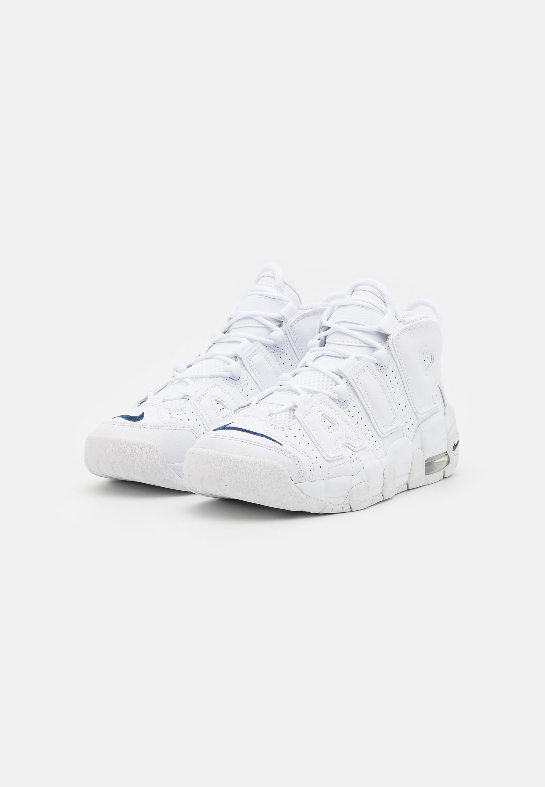 Nike Sportswear AIR MORE UPTEMPO BG - Sneakers alte - white/midnight  navy/bianco - Zalando.it