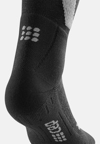 CEP COLD WEATHER COMPRESSION SOCKS RUNNING KNEE HIGH MEN - MADE IN GERMANY - Calze sportive - black