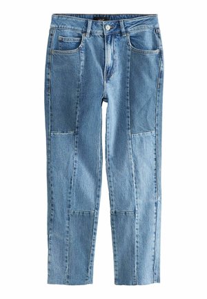 COMFORT STRETCH - Jeans a sigaretta - patchwork