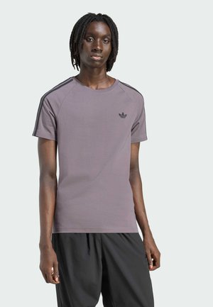 Majica kratkih rukava s printom - grey strata   black