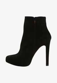 Pura Lopez Stivaletti con tacco black/nero (Second hand