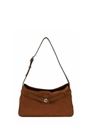 Guess, ELLA SHOULDER BAG - Bolso de mano - cognac