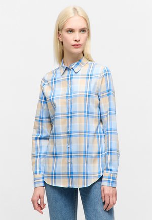 Hemdbluse - hellblau