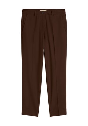 Marc O'Polo, MALIN, CIGARETTE TROUSERS - Chinos - brown