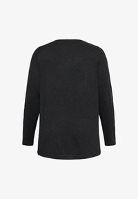 Unselected, dark grey melange