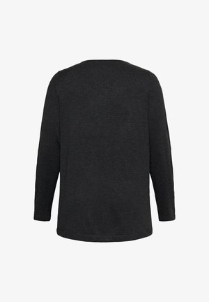 Kaffe Curve, KCFARSIA - Strickjacke - dark grey melange